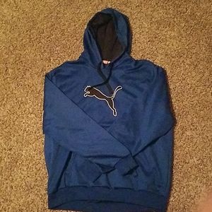 Blue Puma Hoodie